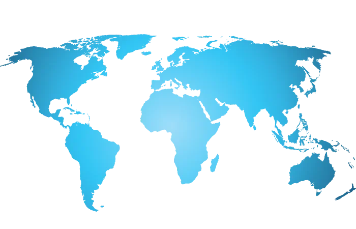 India Proxy World Map